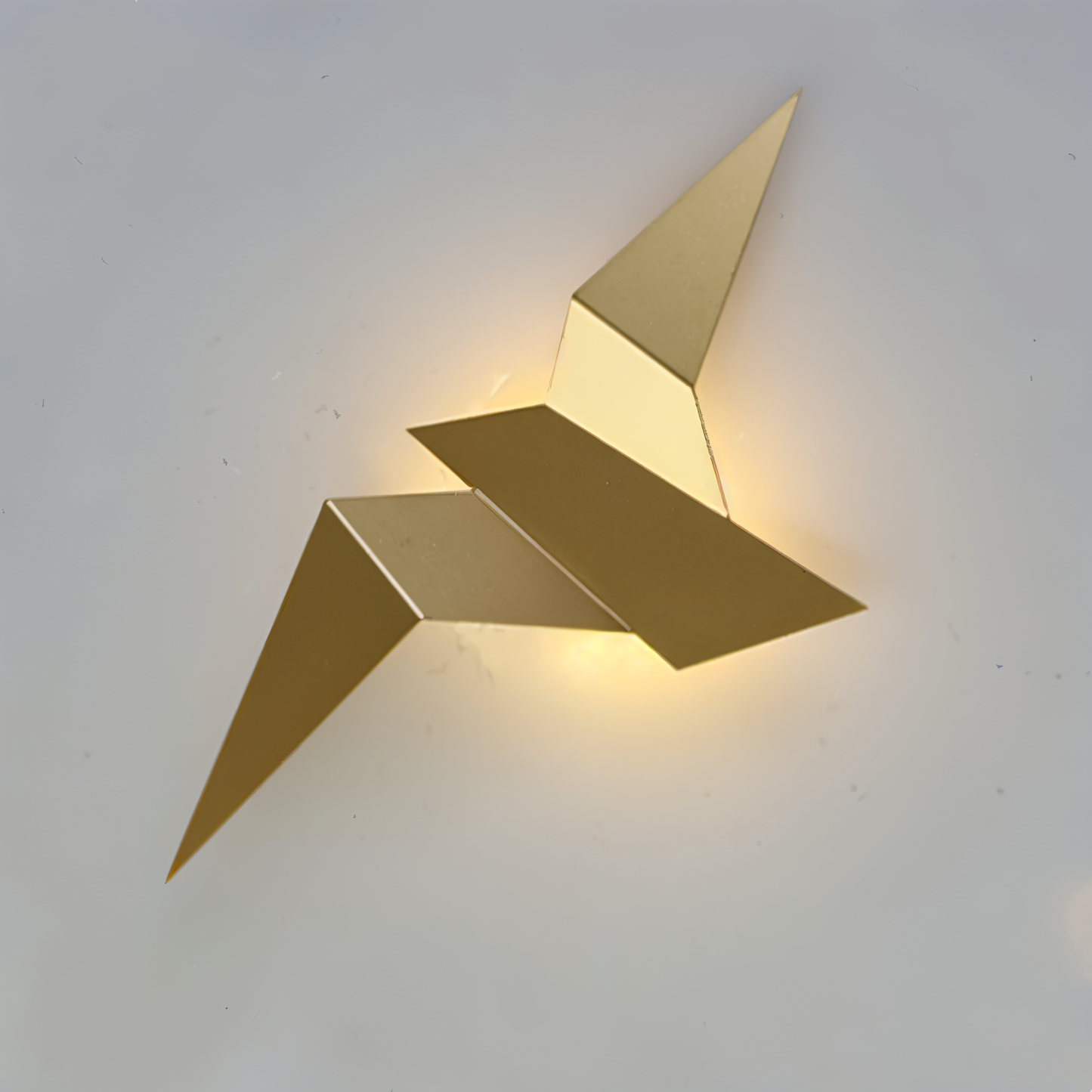 Unique Origami Bird Wall Lamp