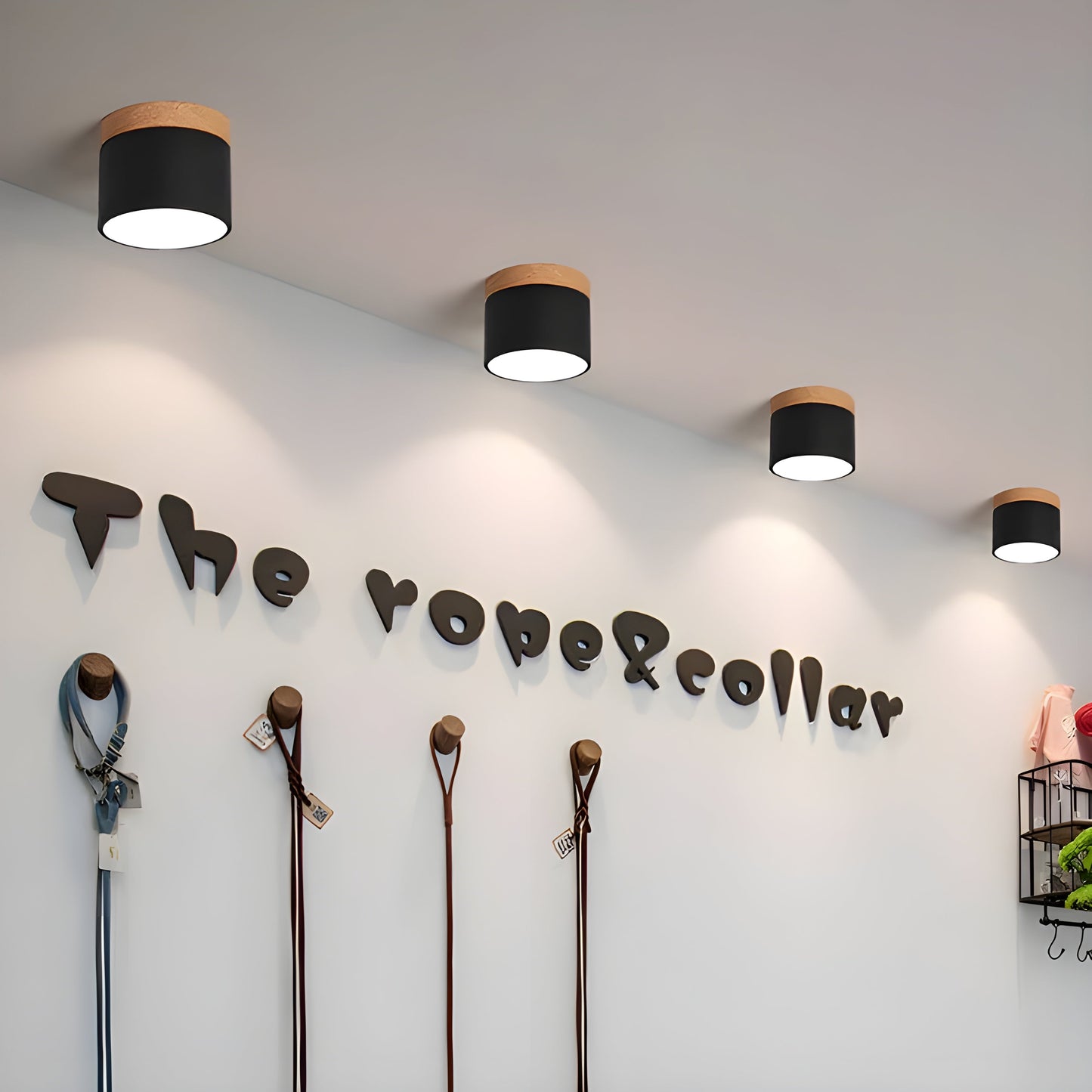 Rustic Wooden LED Pendant Lamp