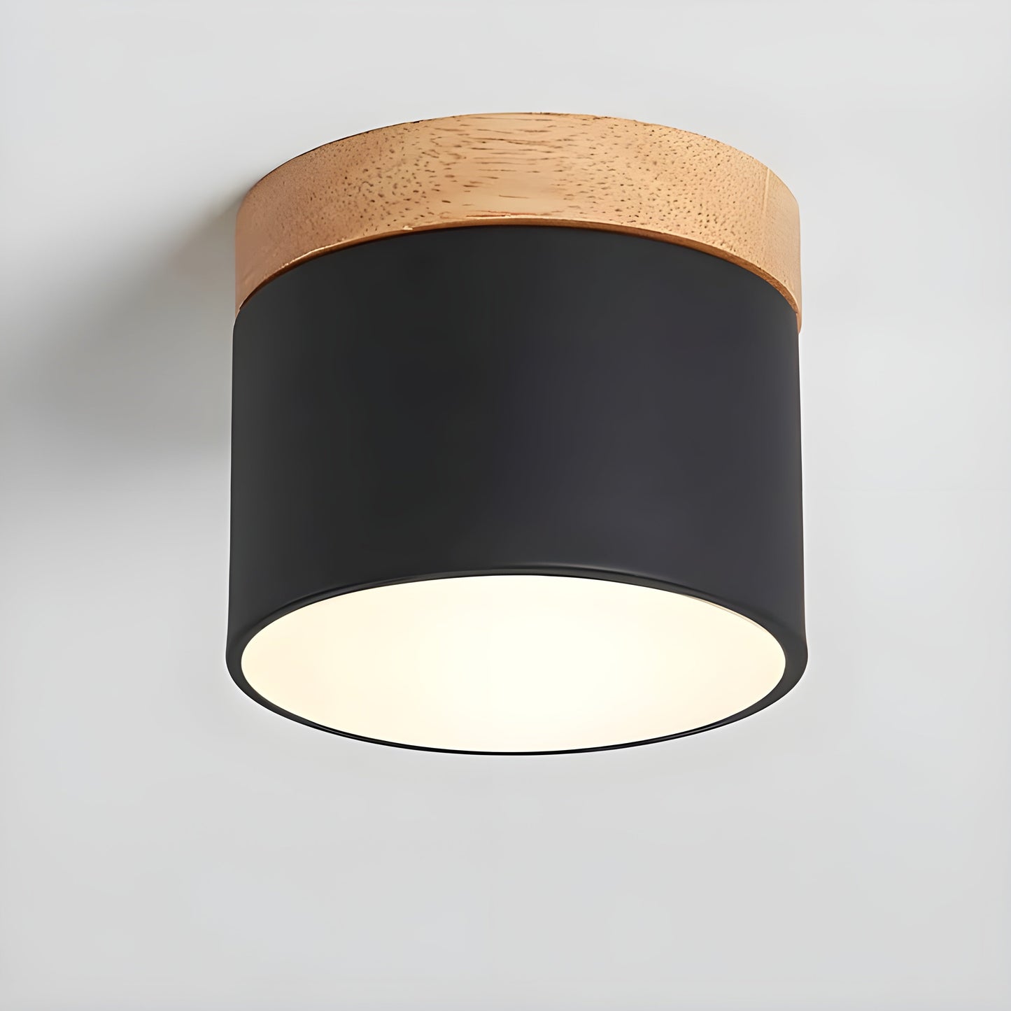 Rustic Wooden LED Pendant Lamp - Cofik