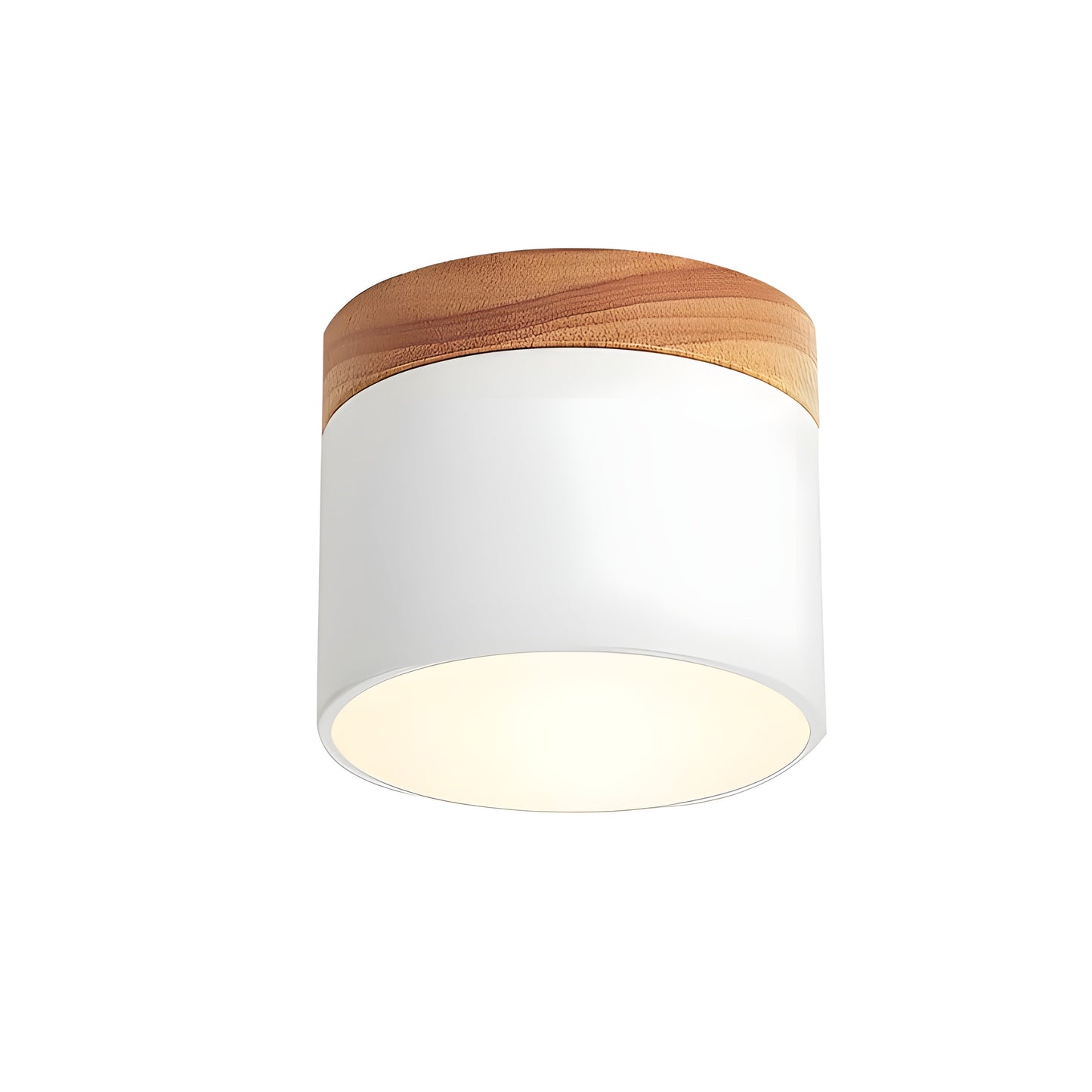 Rustic Wooden LED Pendant Lamp