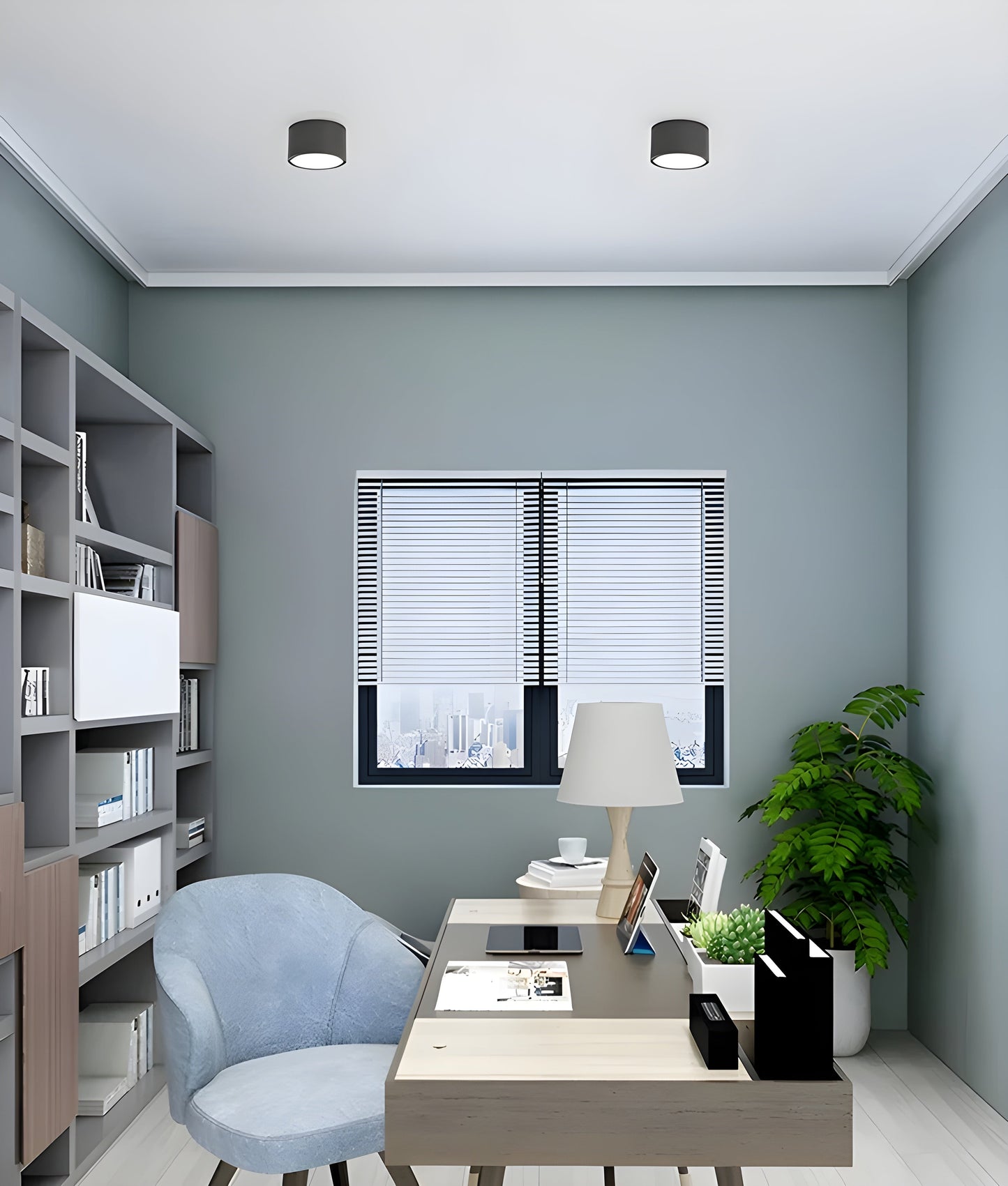 Rustic Wooden LED Pendant Lamp