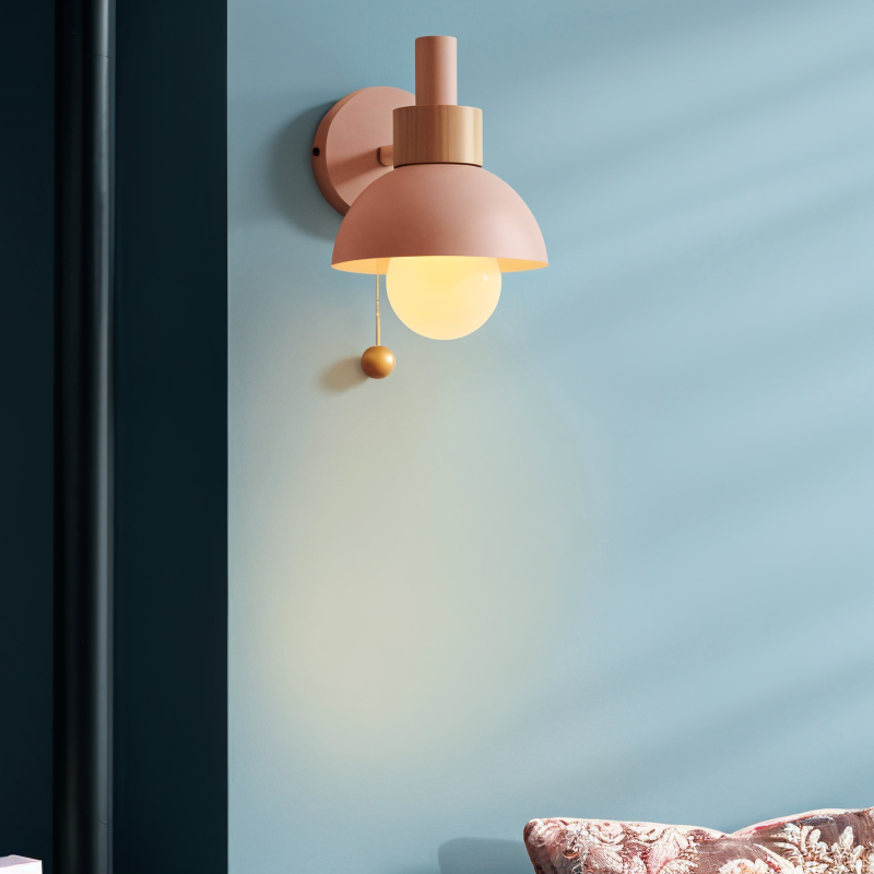 Soft Pink Table Lamp for Home Decor