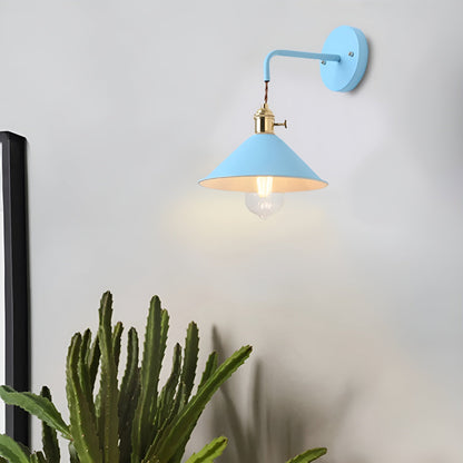 Classic Metal Cone Wall Light