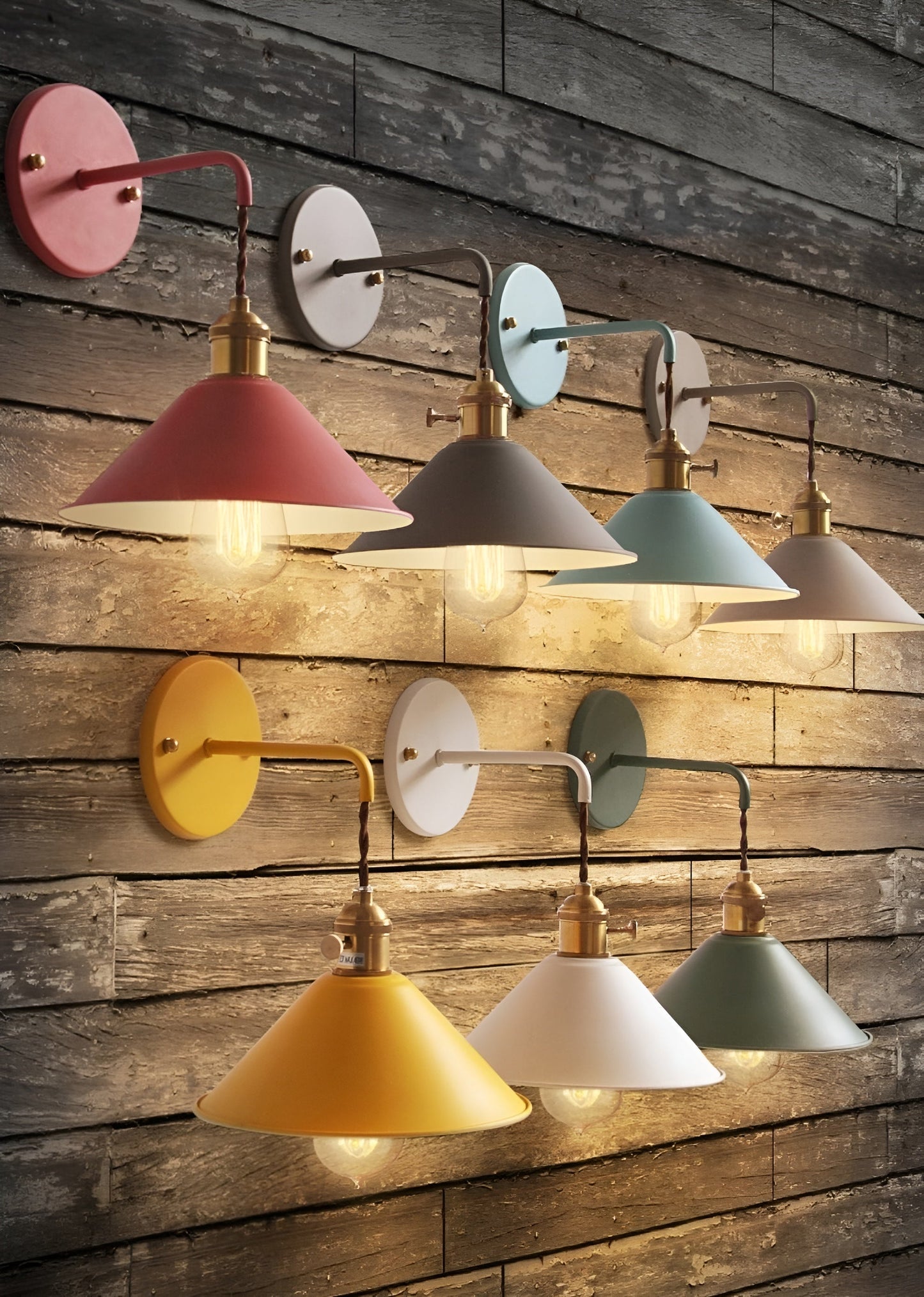 Classic Cone Shaped Wall Light