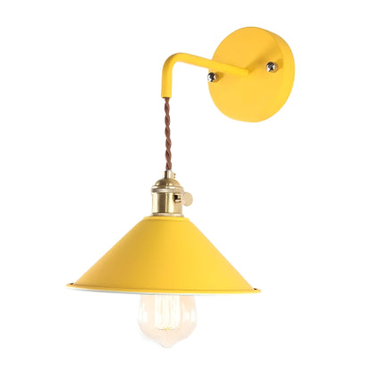 Classic Metal Cone Wall Light