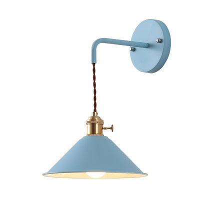 Classic Metal Cone Wall Light