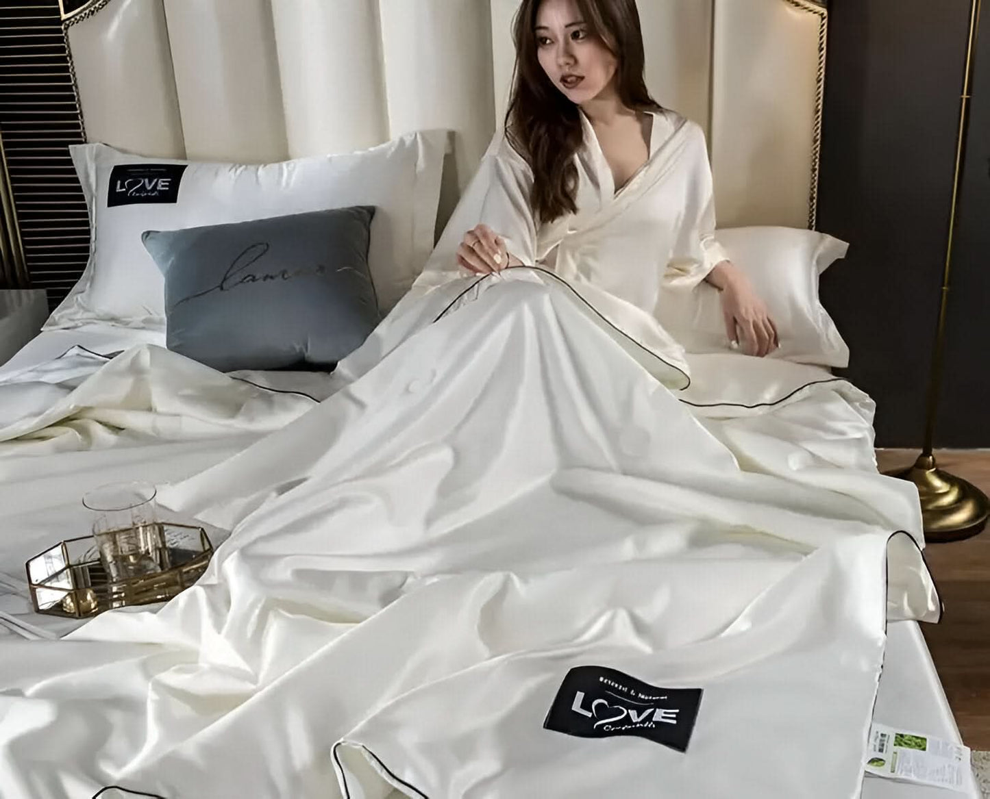 Luxury Soft Satin Bed Sheets