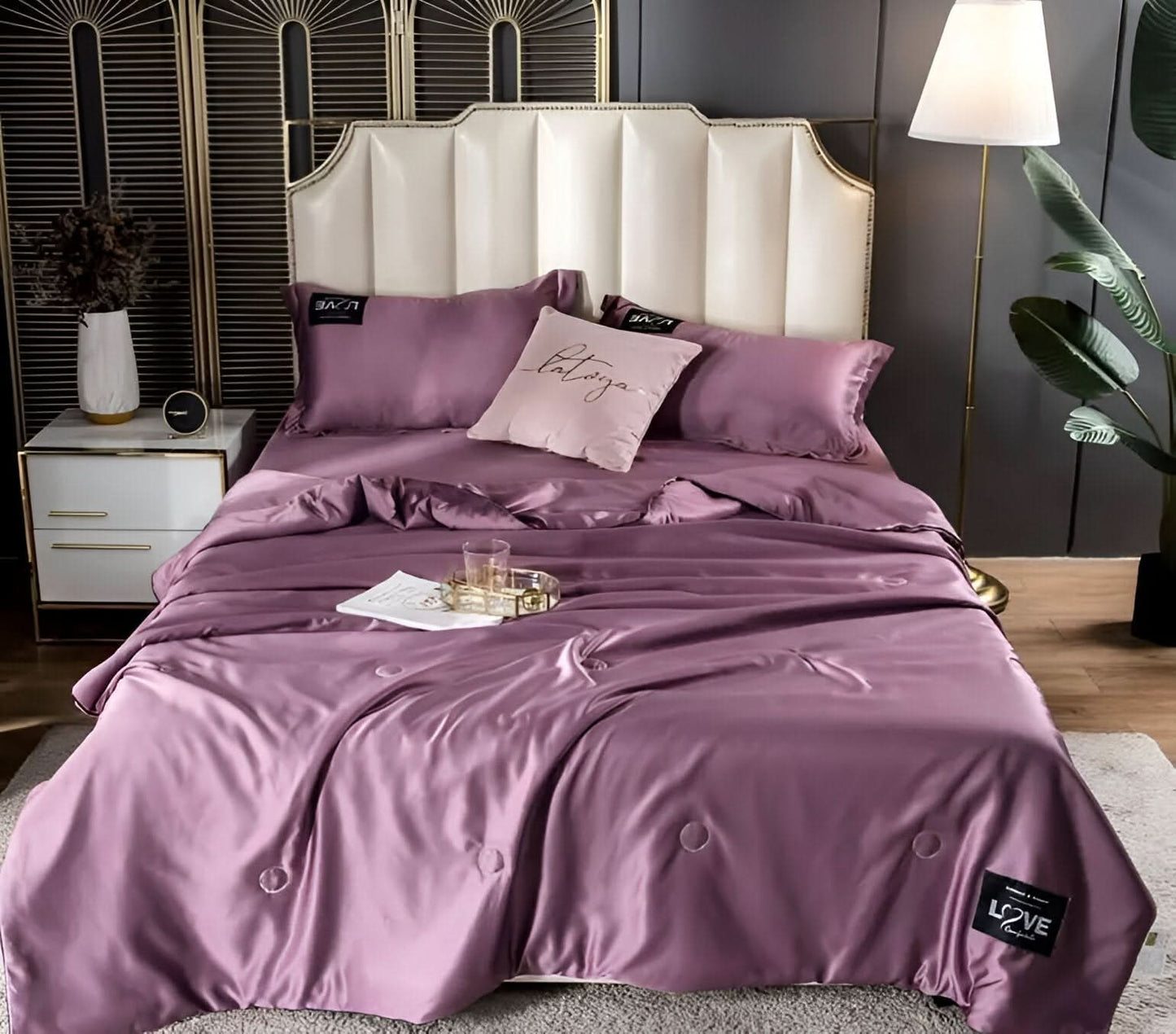 Luxury Soft Satin Bed Sheets