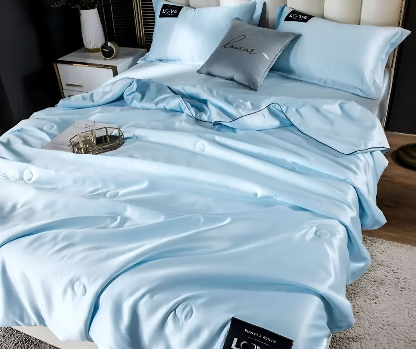 Luxury Soft Satin Bed Sheets