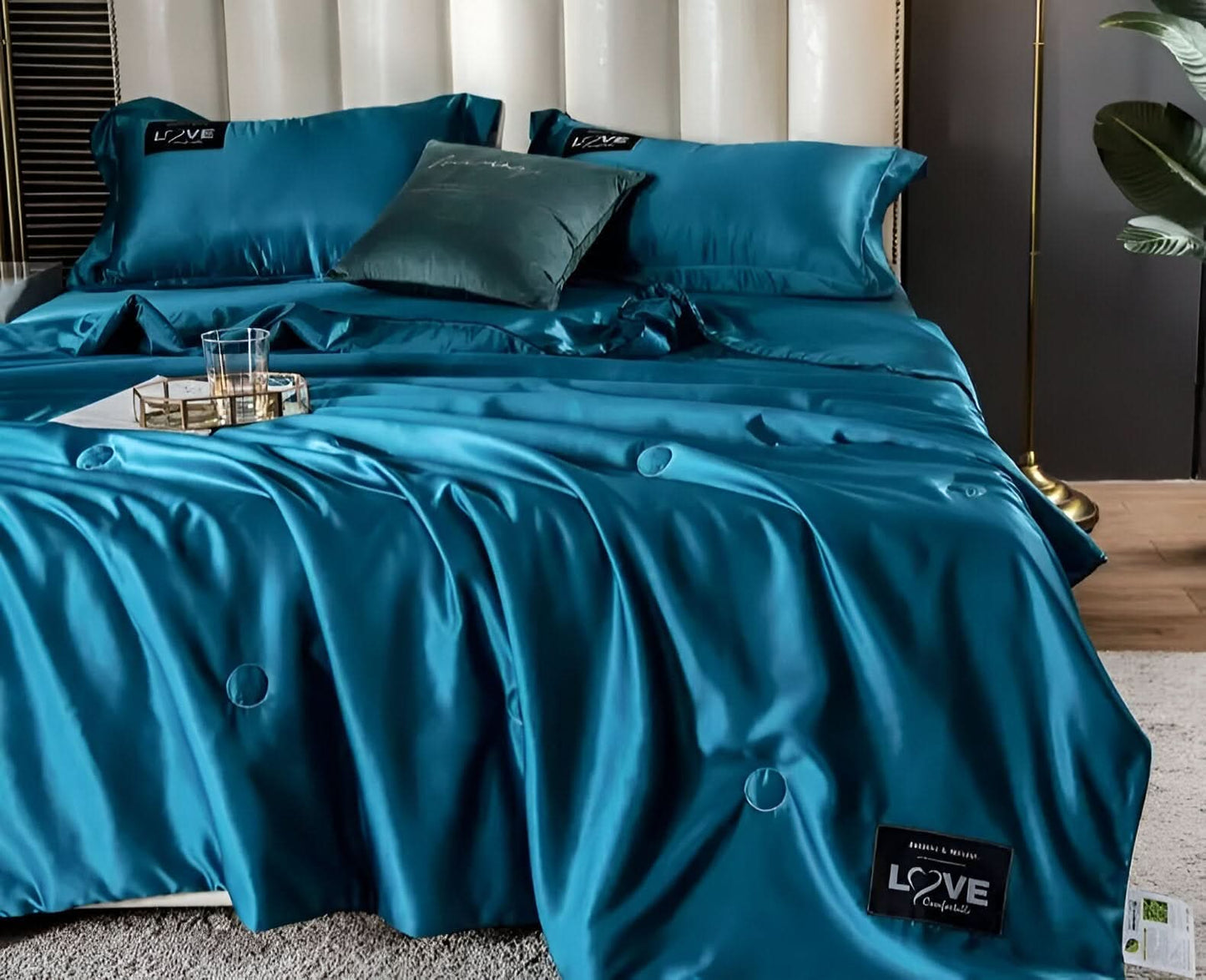 Luxury Soft Satin Bed Sheets