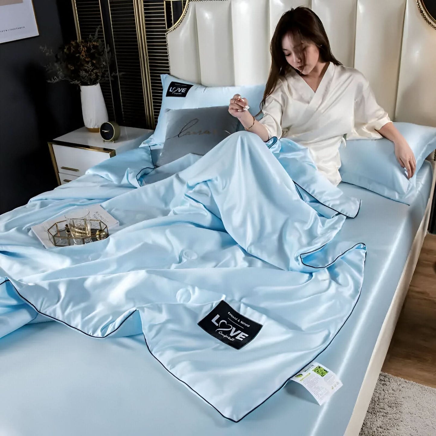 Luxury Soft Satin Bed Sheets