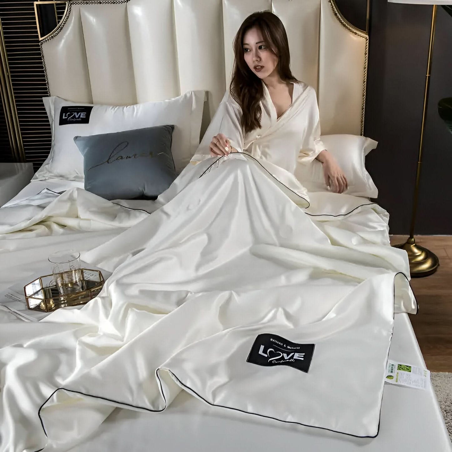 Luxury Soft Satin Bed Sheets