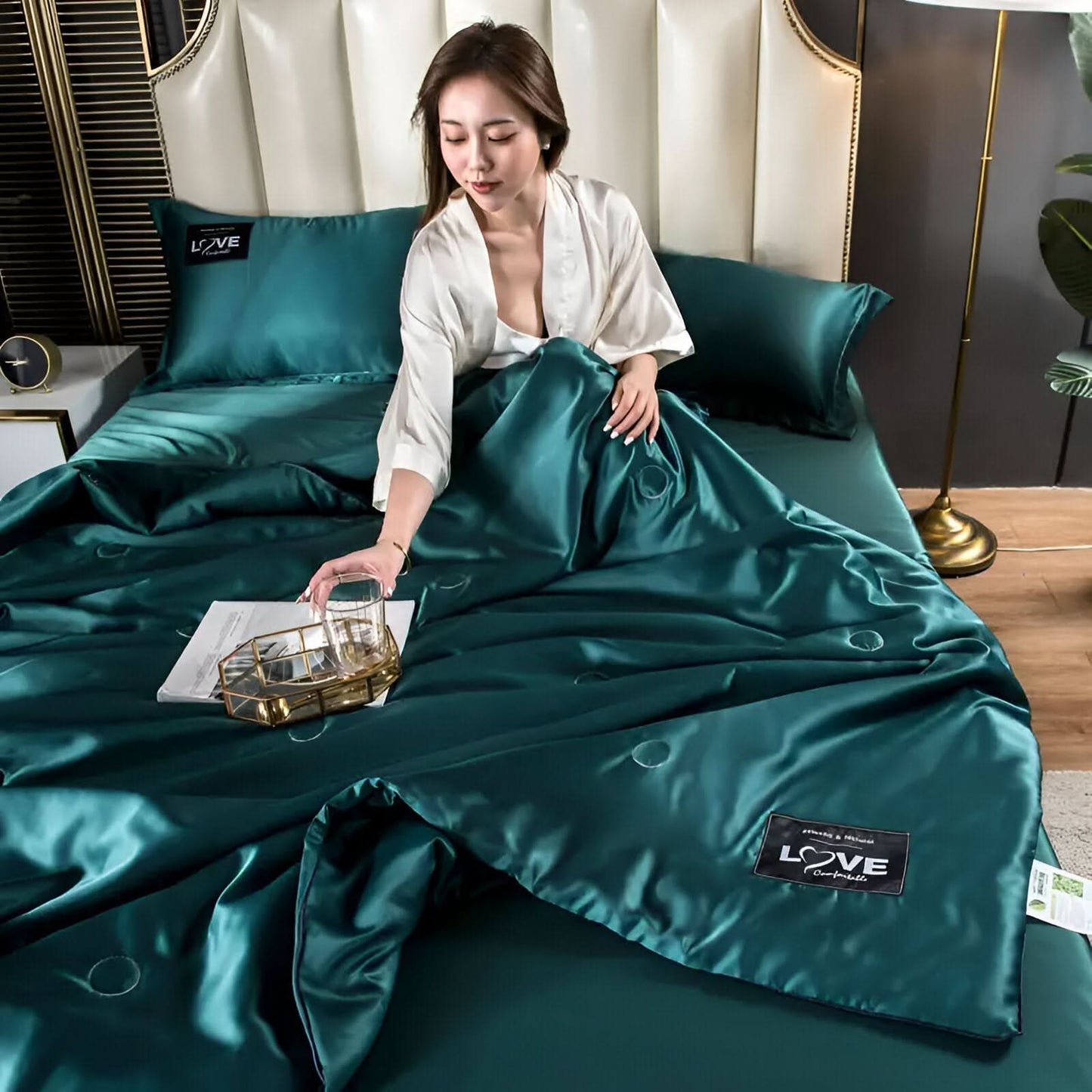 Luxury Soft Satin Bed Sheets
