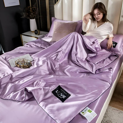 Luxury Soft Satin Bed Sheets