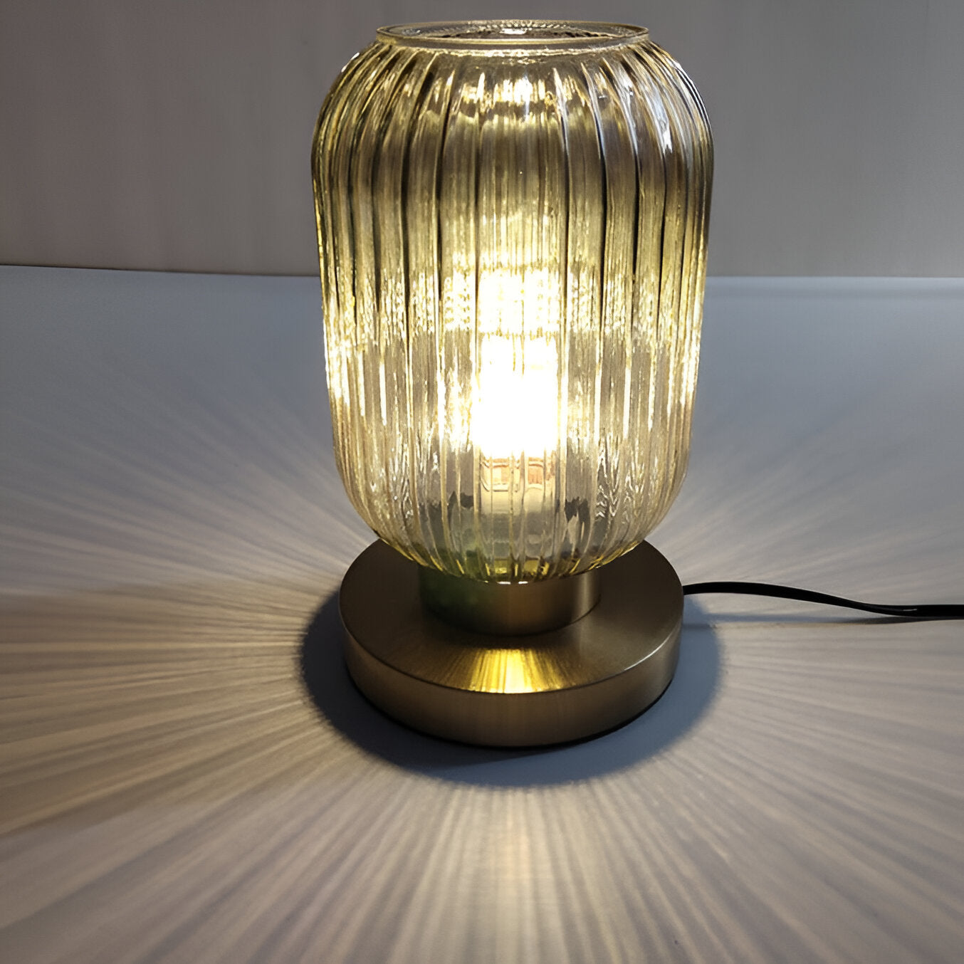 Contemporary Glass Table Light Noxord