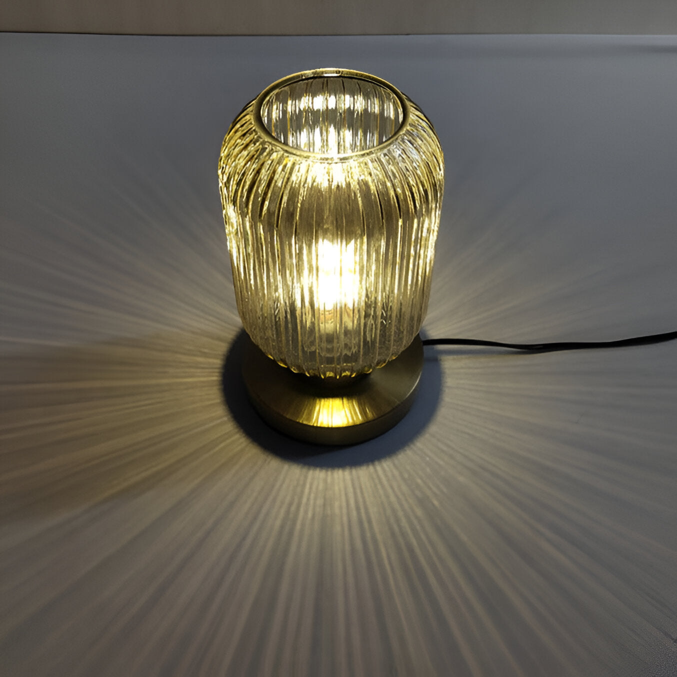 Contemporary Glass Table Light Noxord