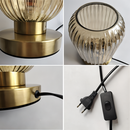 Contemporary Glass Table Light Noxord