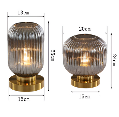 Contemporary Glass Table Light Noxord