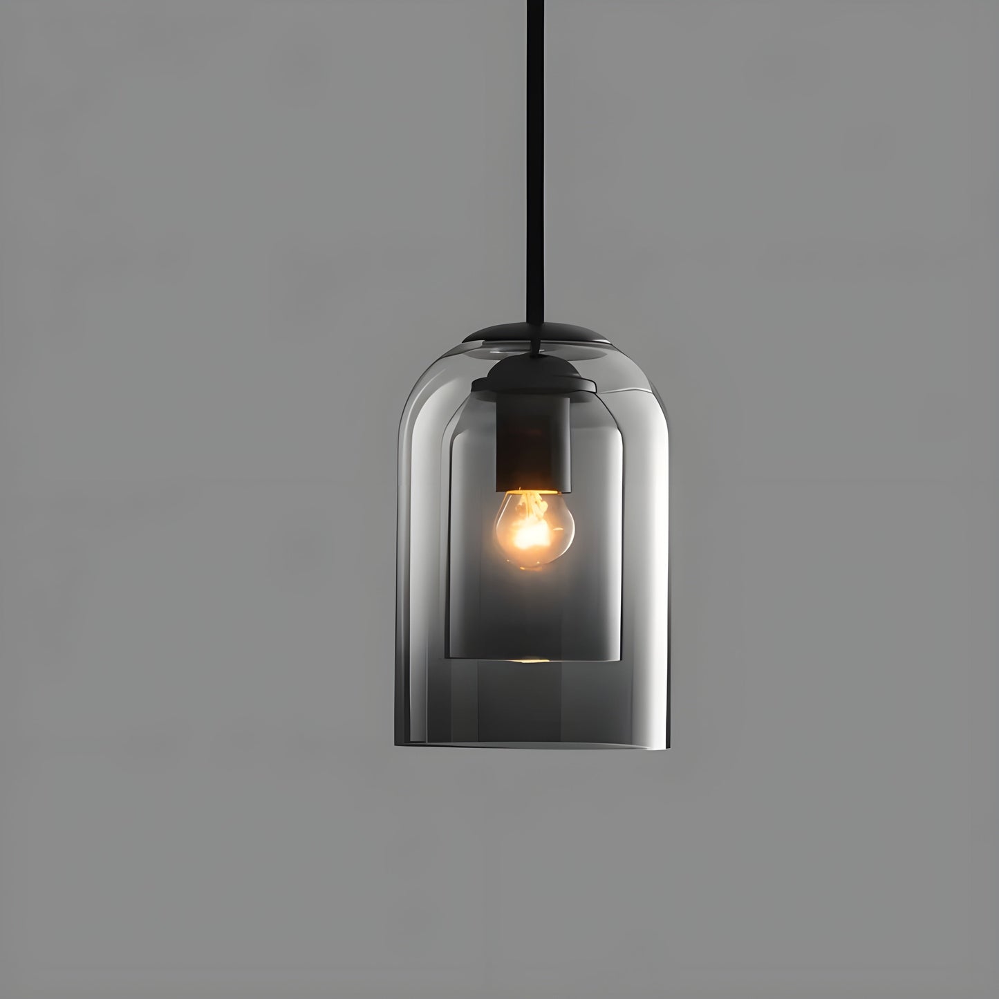 Elegant Double Glass Pendant Lamp - Cofik