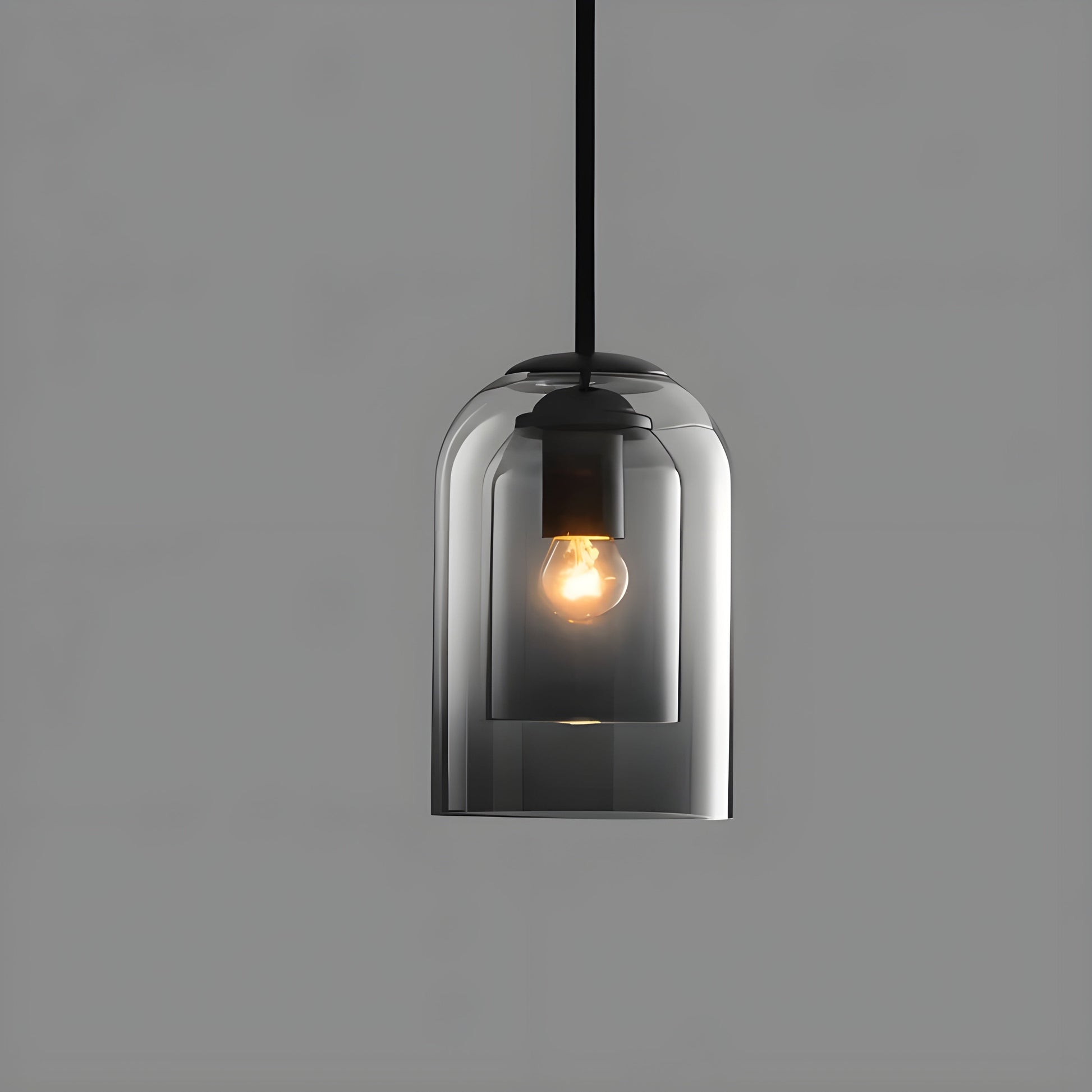Elegant Double Glass Pendant Lamp - Cofik