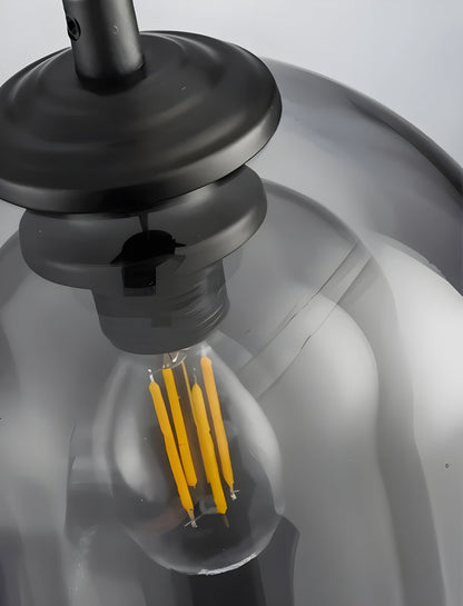 Elegant Double Glass Pendant Lamp
