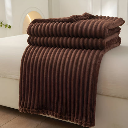 Soft, Warm Fleece Throw Blanket