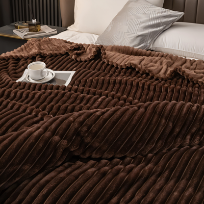 Soft, Warm Fleece Throw Blanket