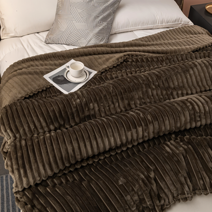 Soft, Warm Fleece Throw Blanket