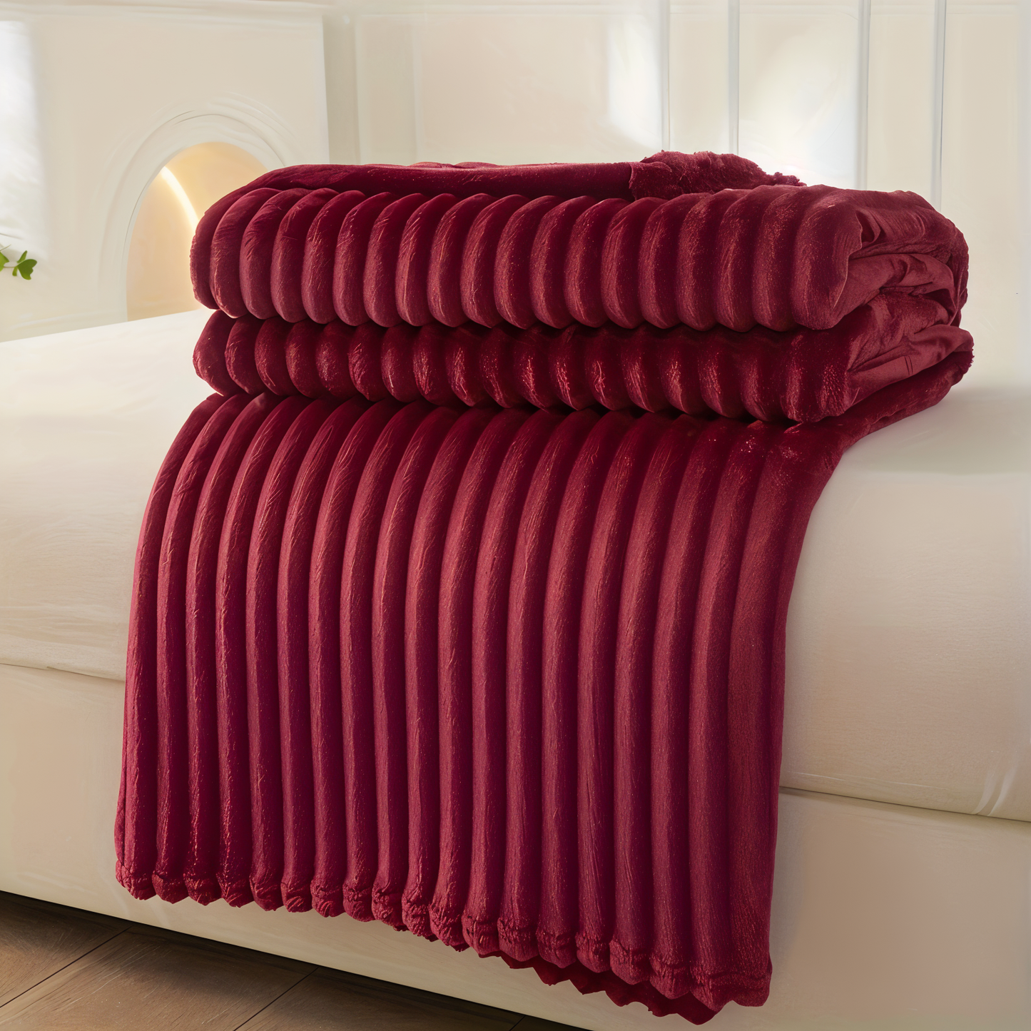 Soft, Warm Fleece Throw Blanket