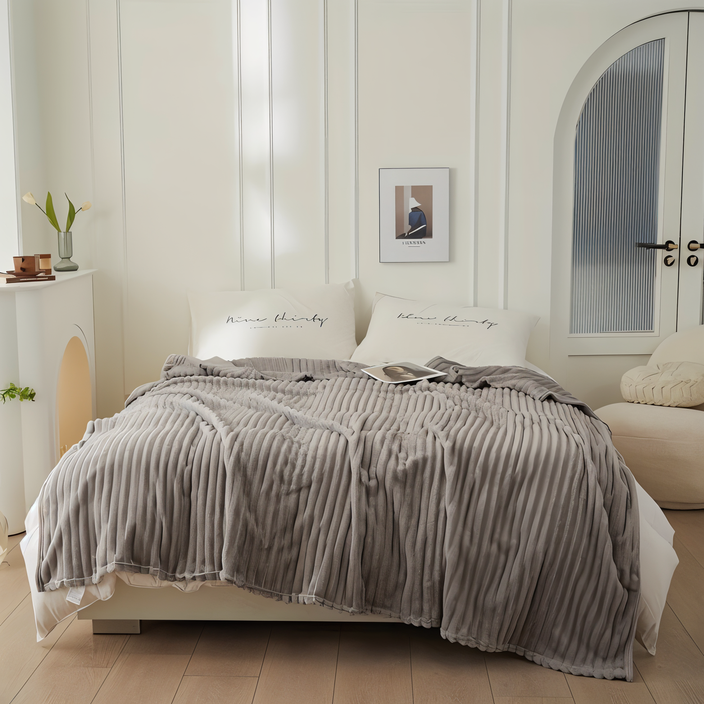Soft, Warm Fleece Throw Blanket - Cofik