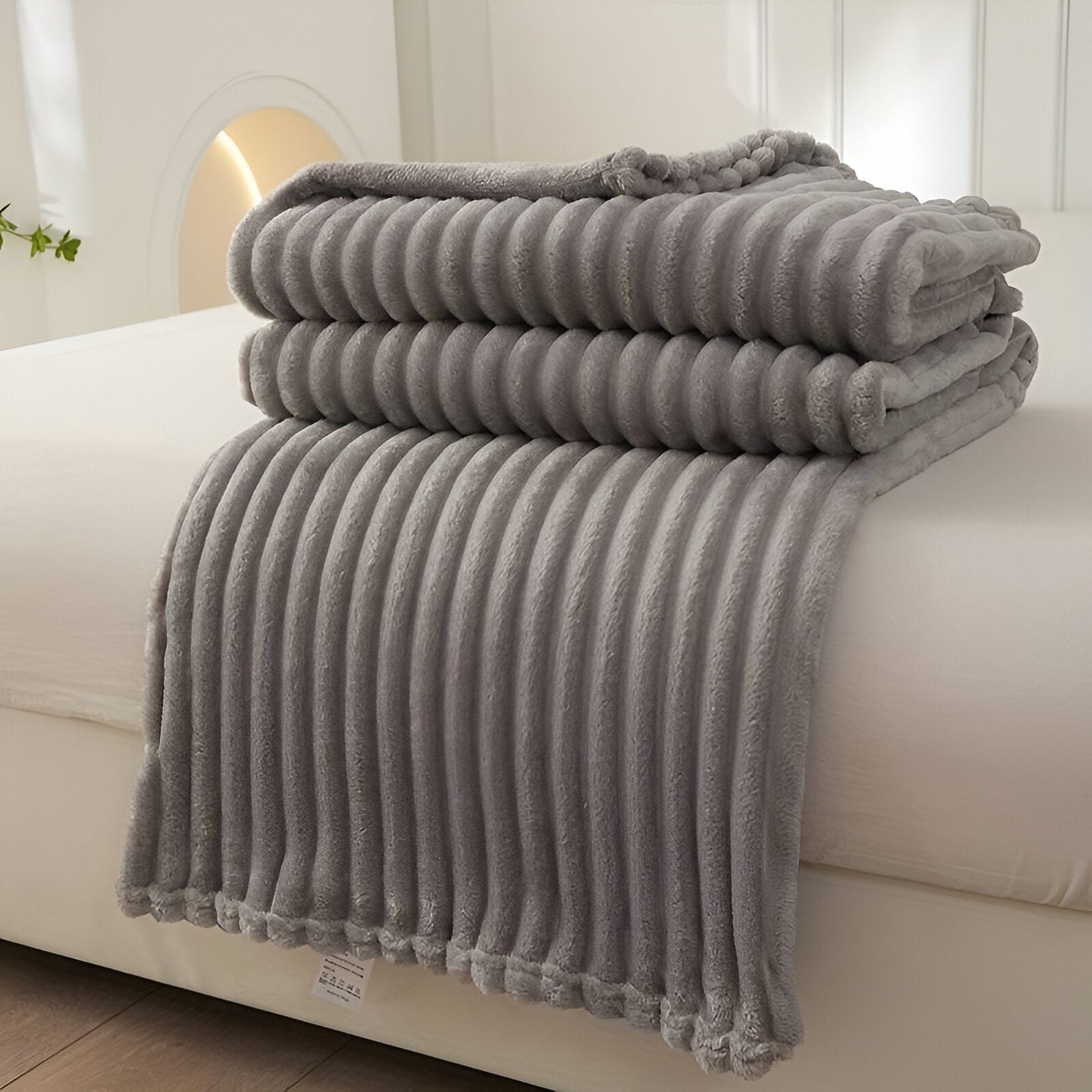 Soft, Warm Fleece Throw Blanket