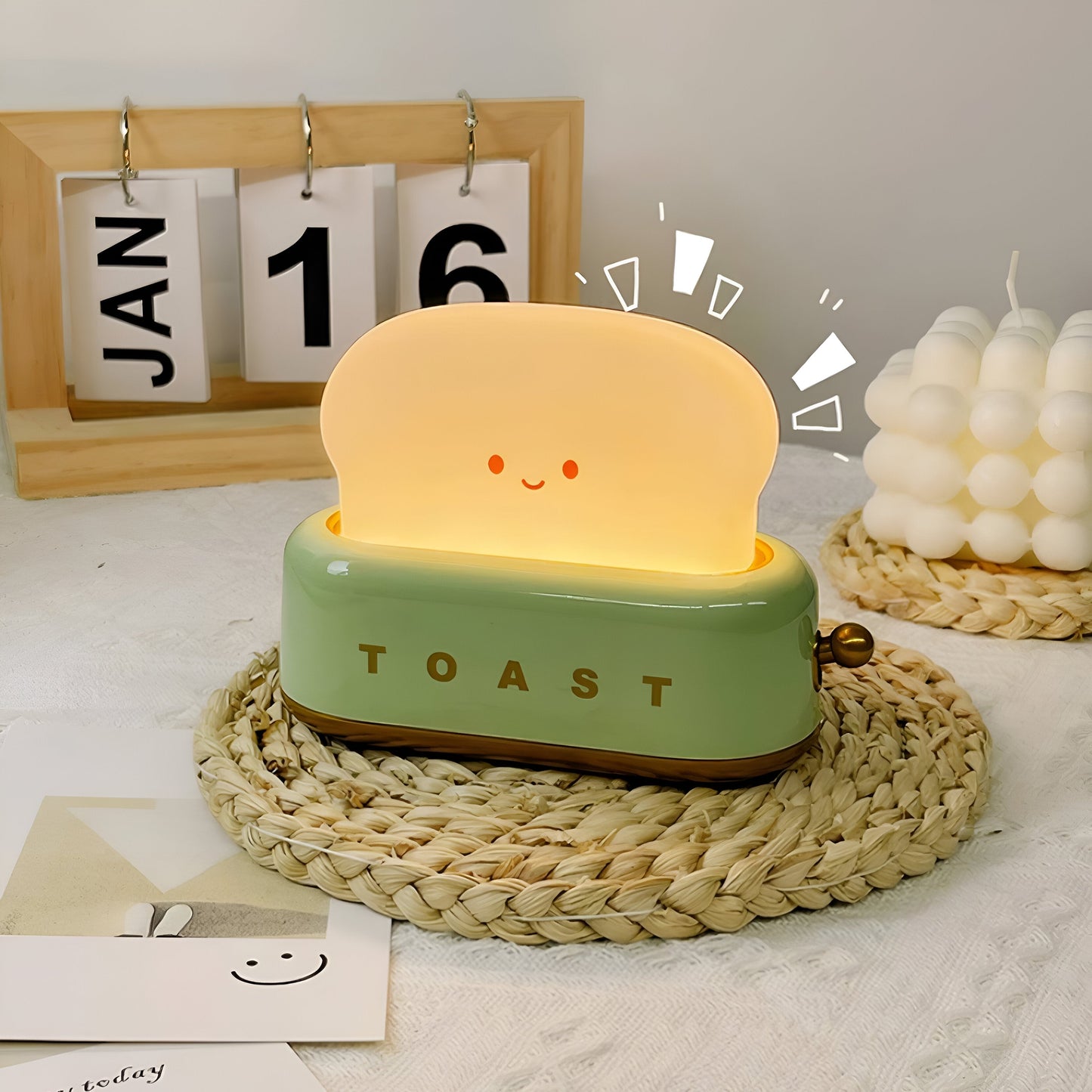 Compact Toaster Table Lamp