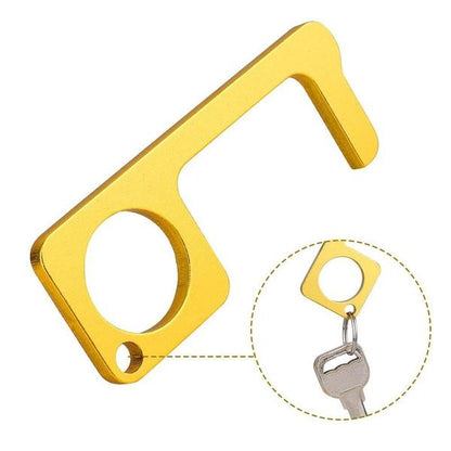 Sanitary Touchless Brass Door Opener & Stylus