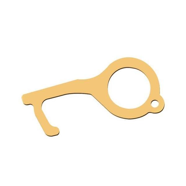 Sanitary Touchless Brass Door Opener & Stylus