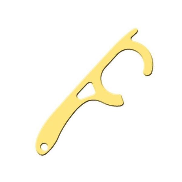 Sanitary Touchless Brass Door Opener & Stylus