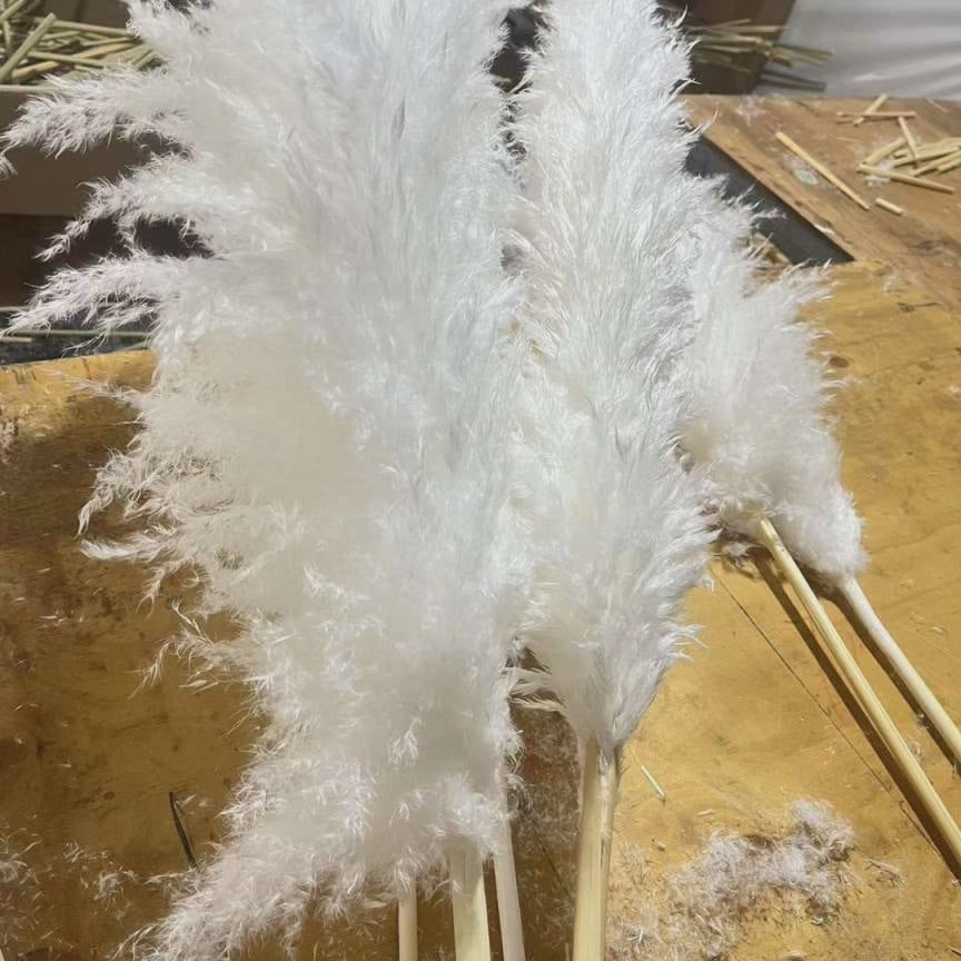Luxurious Big Feather Grass Decor