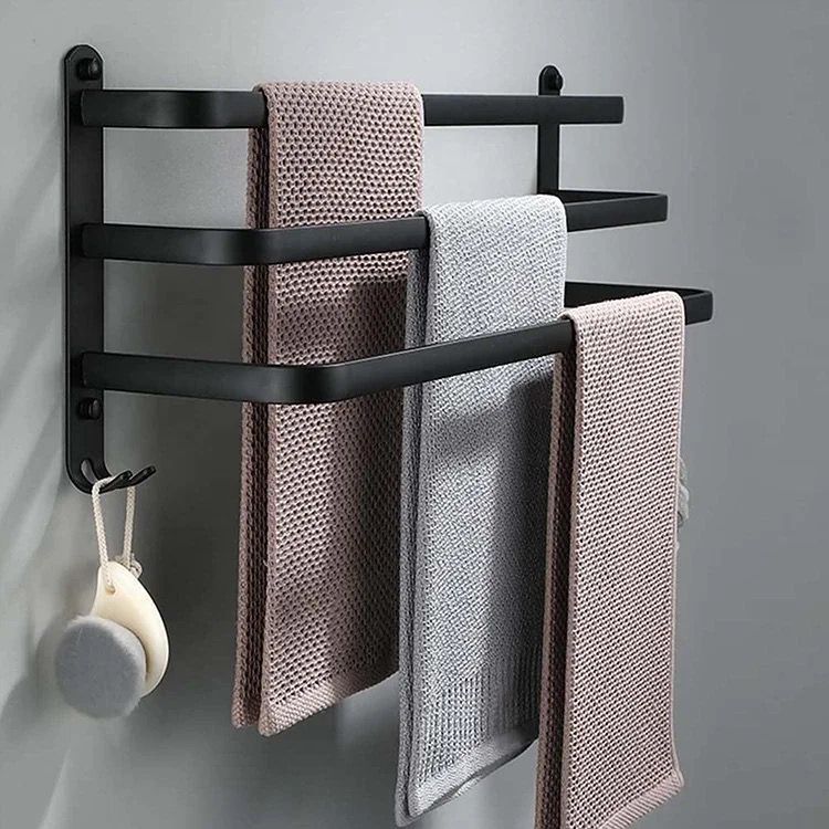 Wall Mounted 60cm Bathroom Towel Holder - Cofik
