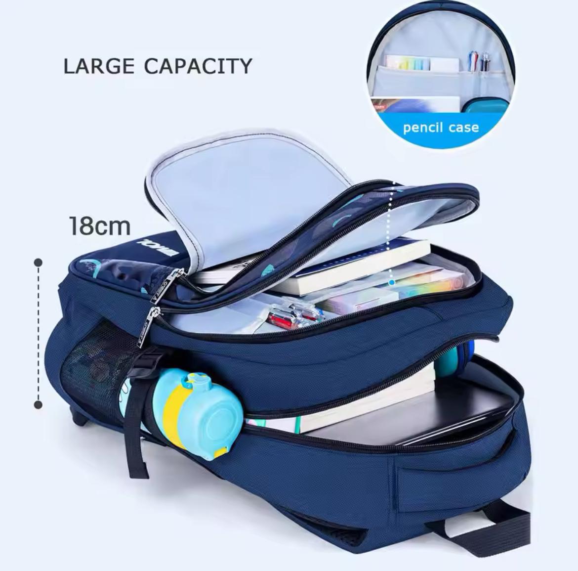 Big Kids Waterproof School Bag Backpack