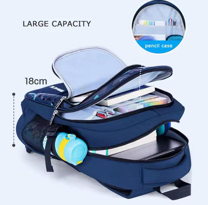 Big Kids Waterproof School Bag Backpack
