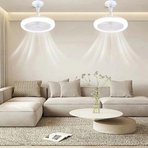 Modern LED Ceiling Fan with Remote Control