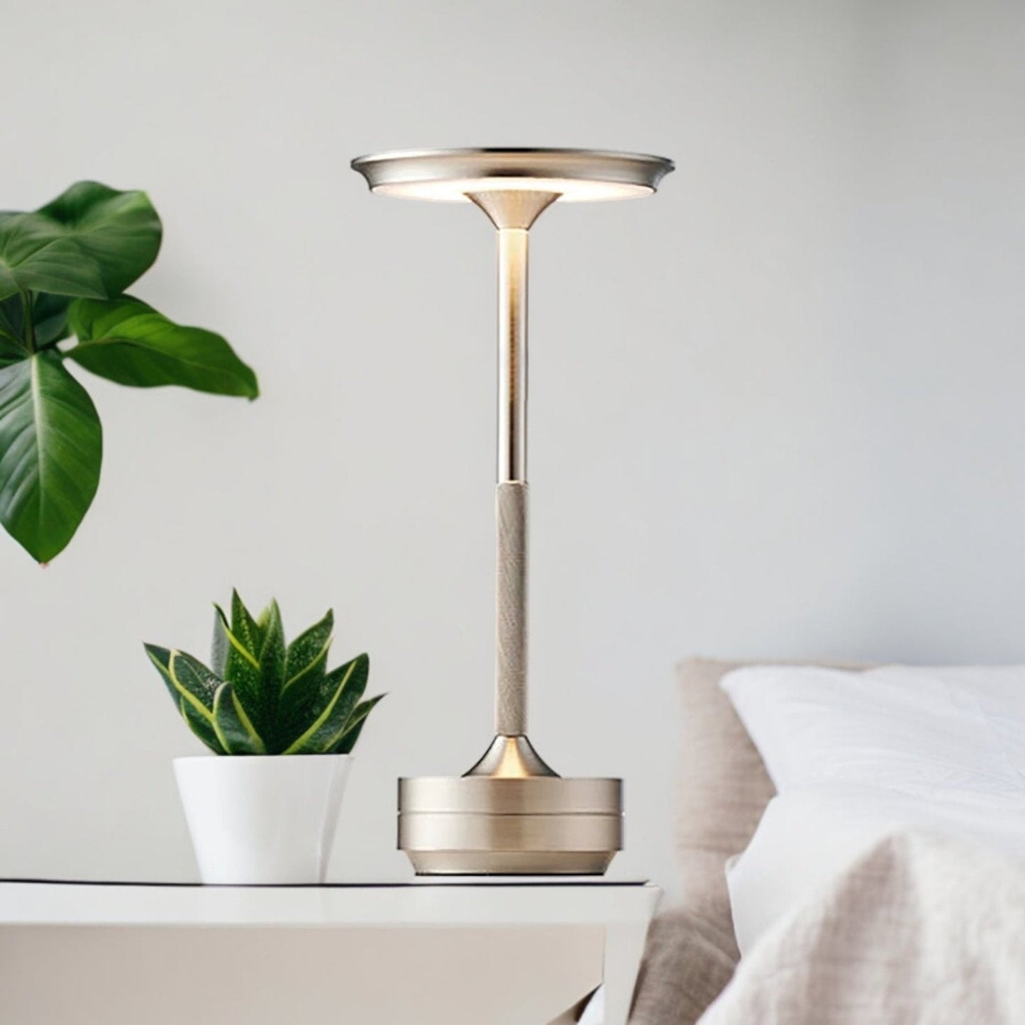 Sleek Wireless LED Desk Lamp with Touch Control
