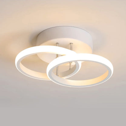 Modern Black LED Ceiling Light Fixture