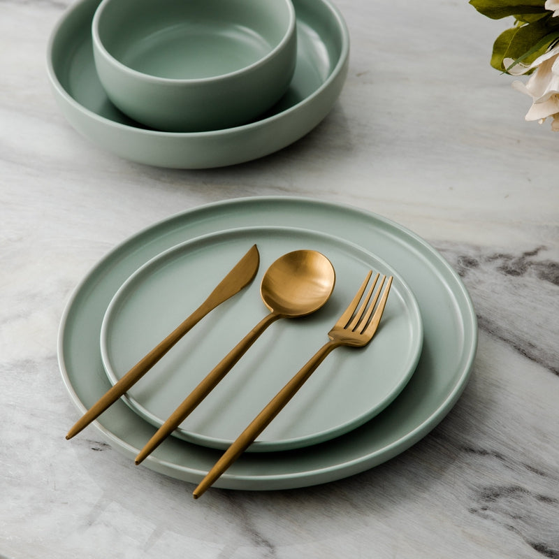 Premium Quality Stainless Steel Cutlery Set in Modern Colors