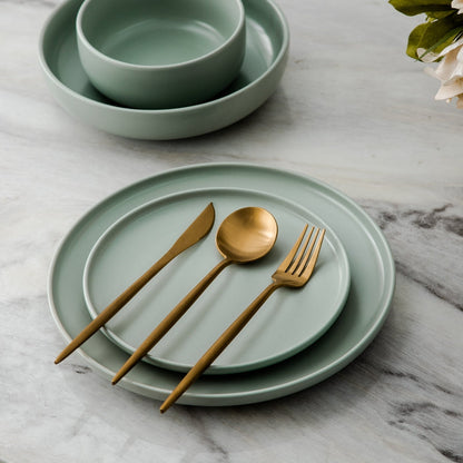 Premium Quality Stainless Steel Cutlery Set in Modern Colors