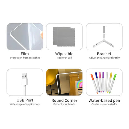 Bright Erasable LED Sign Board