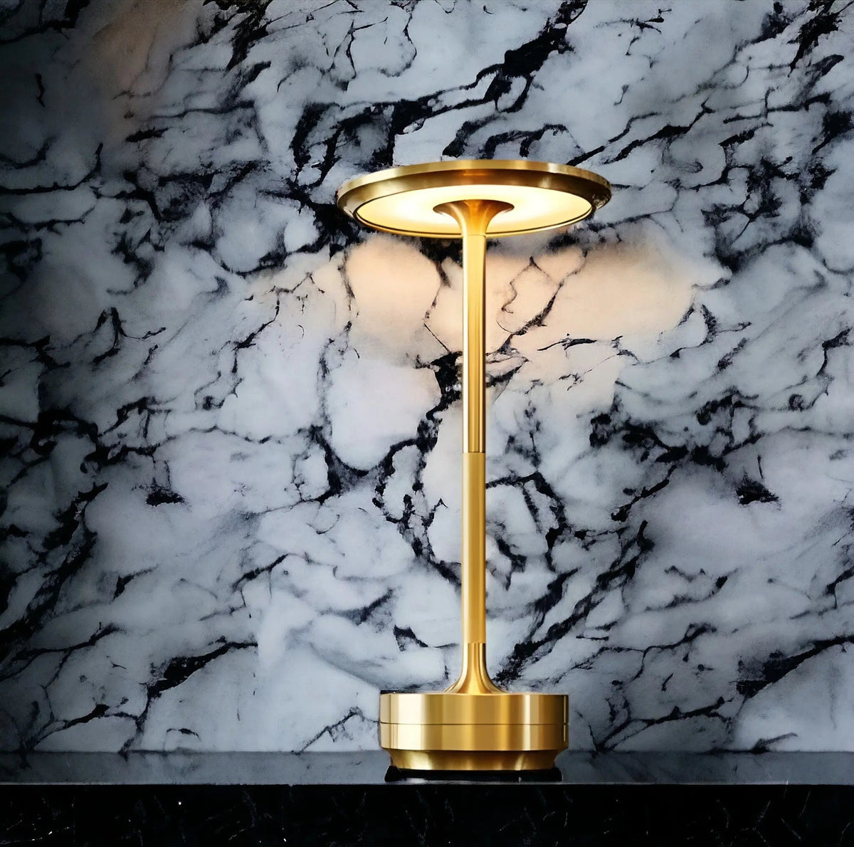 Sleek Touch Table Lamp with Color Changing LED Light