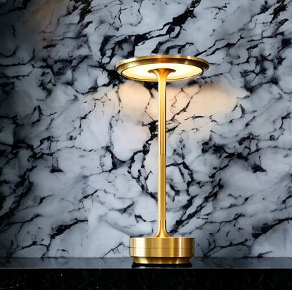 Sleek Touch Table Lamp with Color Changing LED Light