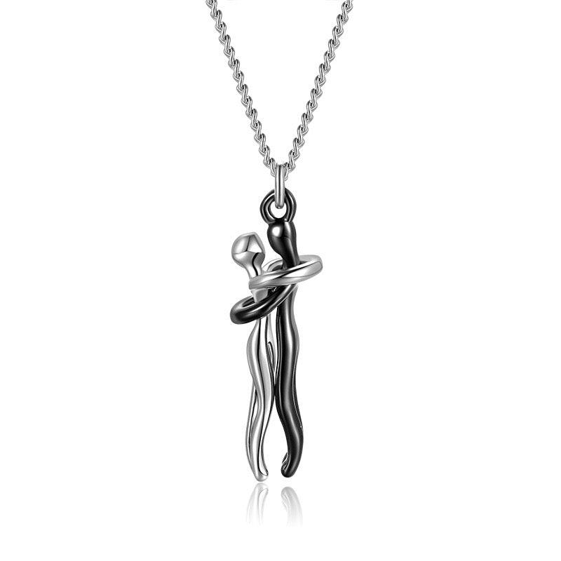 Love Token Embrace Necklace