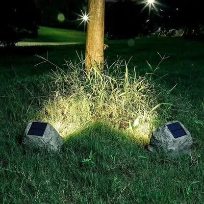 Solar Powered LED Garden Lamp