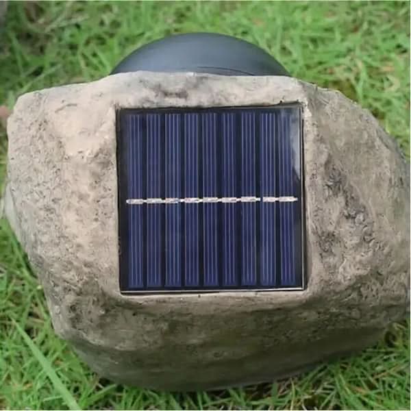 Solar Powered LED Garden Lamp
